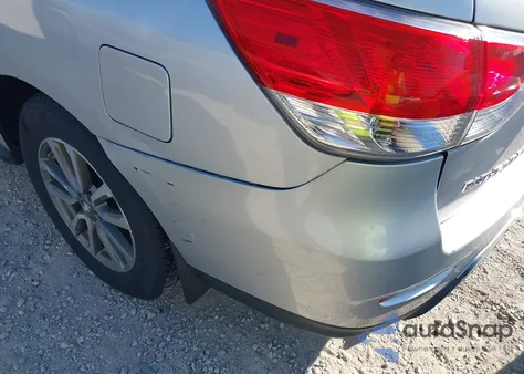 2014 Nissan Pathfinder S из США, поврежденный, VIN 5N1AR2MM5EC710502